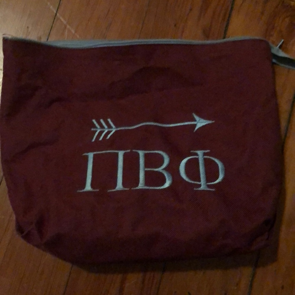 Pi Beta Phi Makeup Bag/ Pencil Pouch